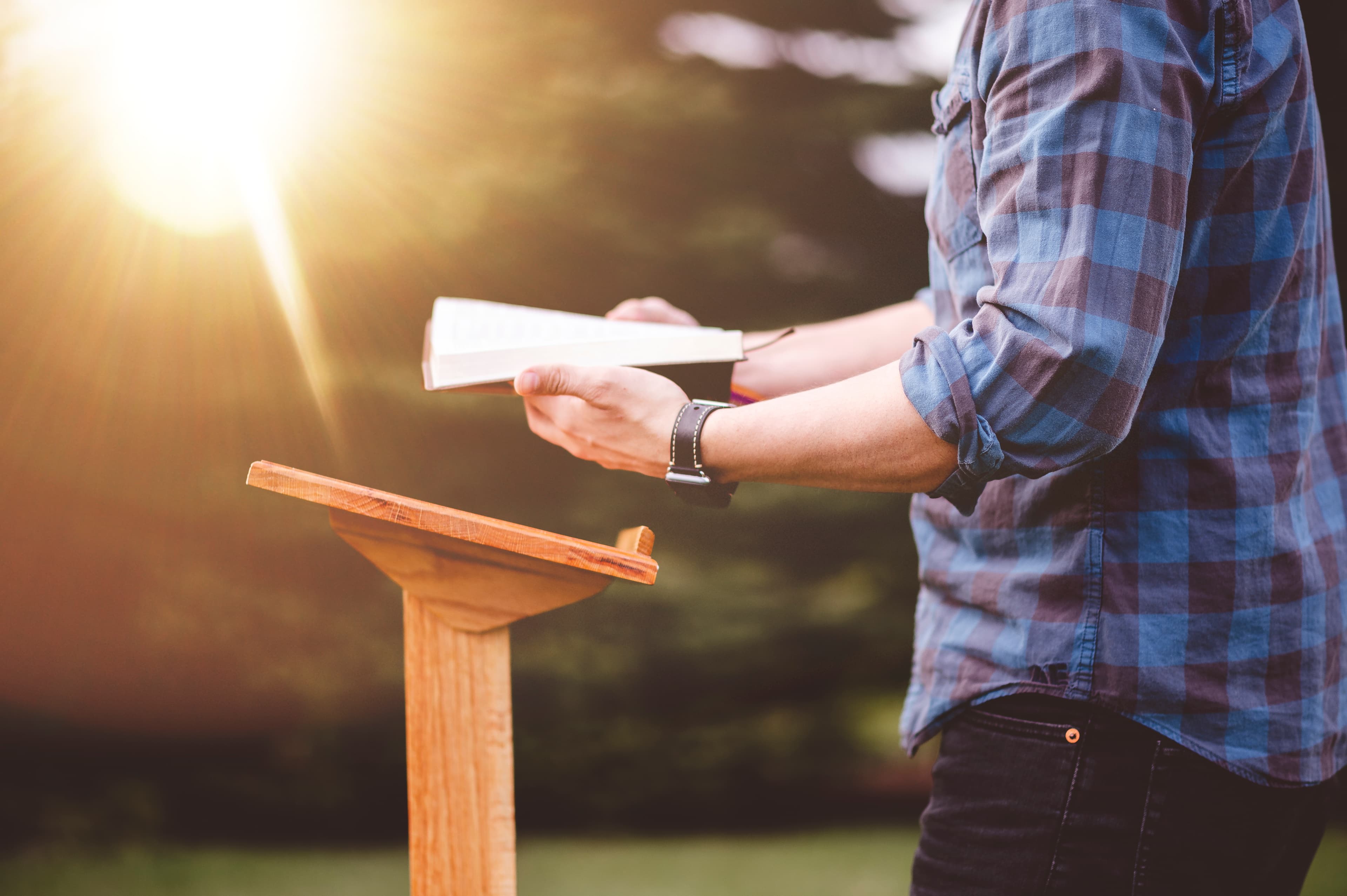 Ministry leadership students engaged in biblical learning and leadership development